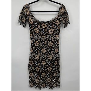 Camille Flawless Couture Swarovski Dress OS (0-8)